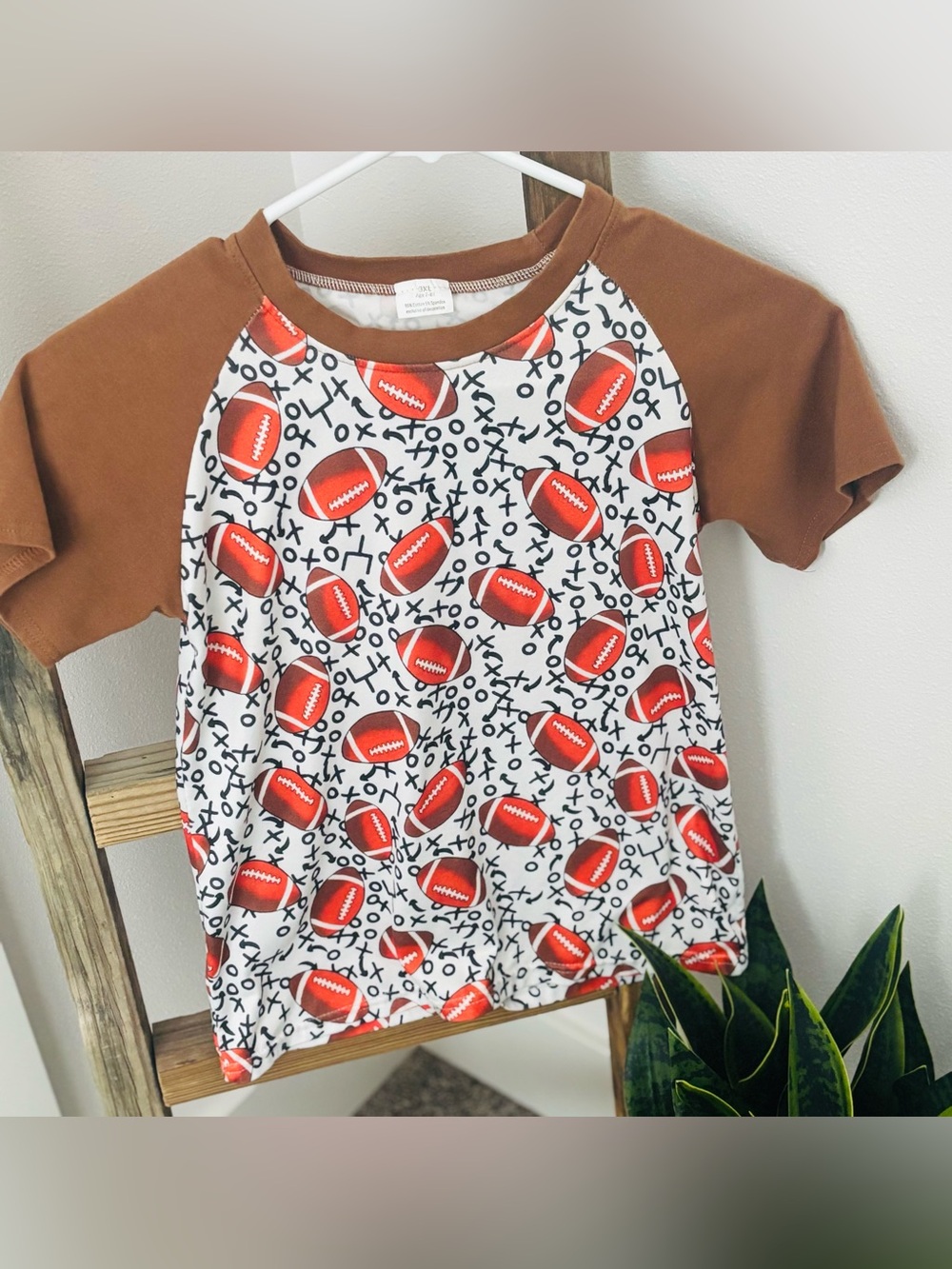 Youth Football print shirt